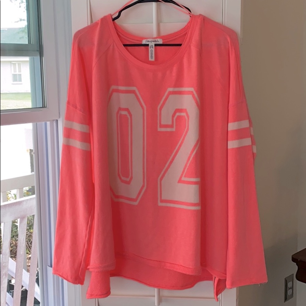 Long sleeve fleece shirt